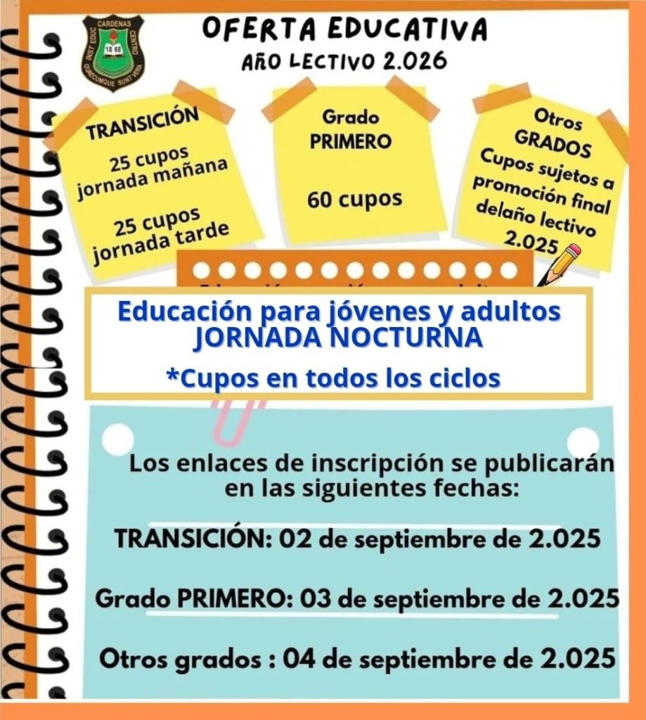 KTTG: oferta educativa